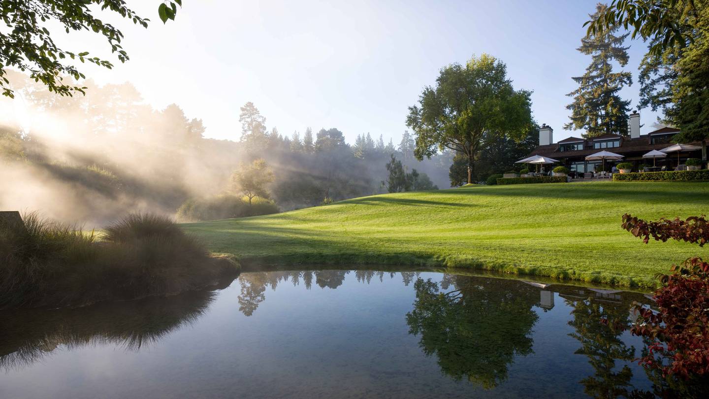 Sunrise Over Huka Lodge, One Of The World's Most Revered And Inspirational Luxury Accommodations