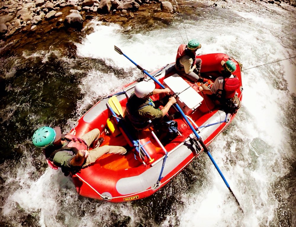 Rafting a great adventure for fly fishing enthusiasts, with plenty of opportunities to catch fish.