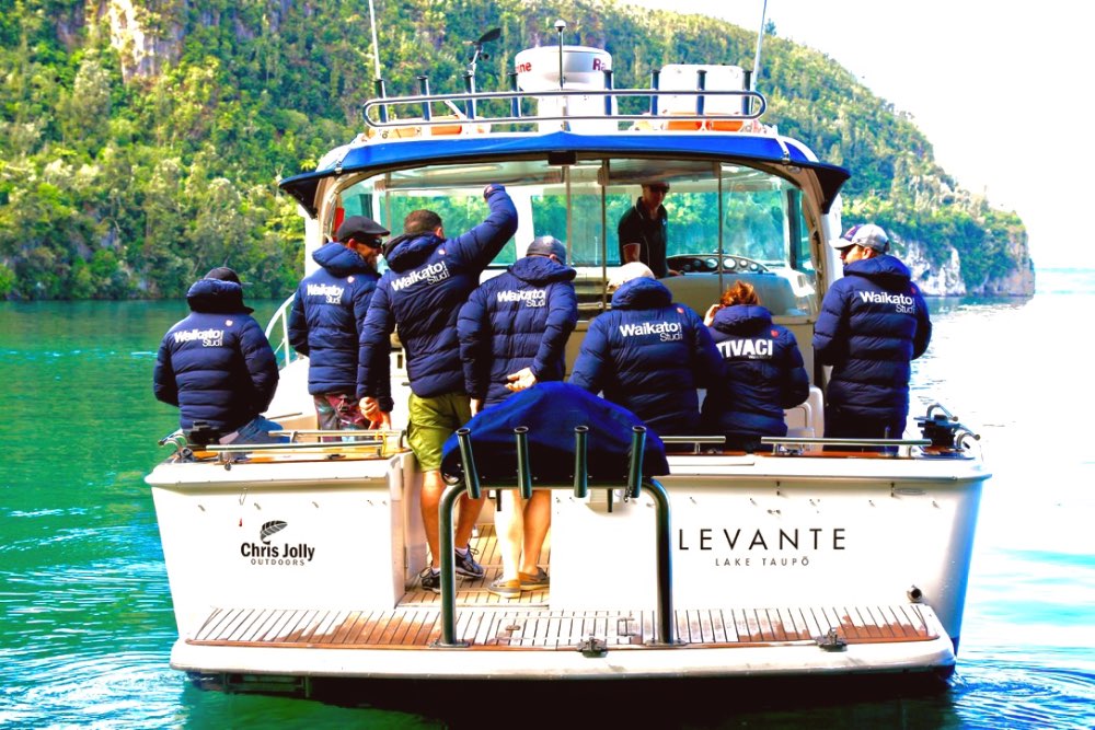 Lake Taupo Charter Levante Riviera 4000 Offshore Sedan Corporate Hosting 1