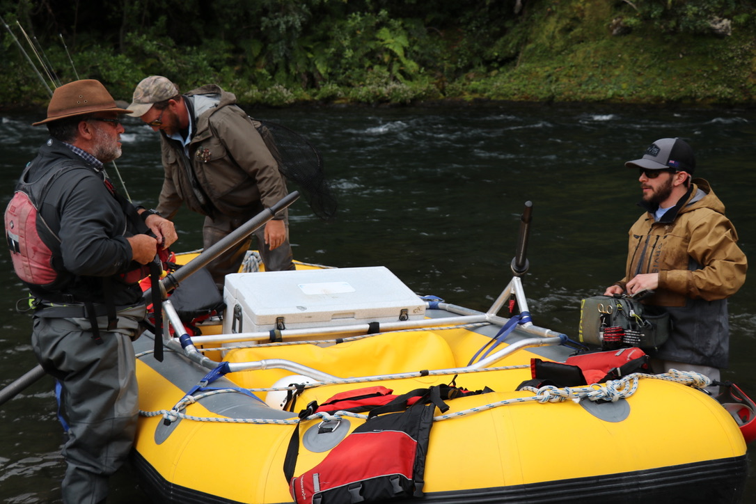 A full-day fly fishing and rafting adventure with Chris Jolly Outdoors.