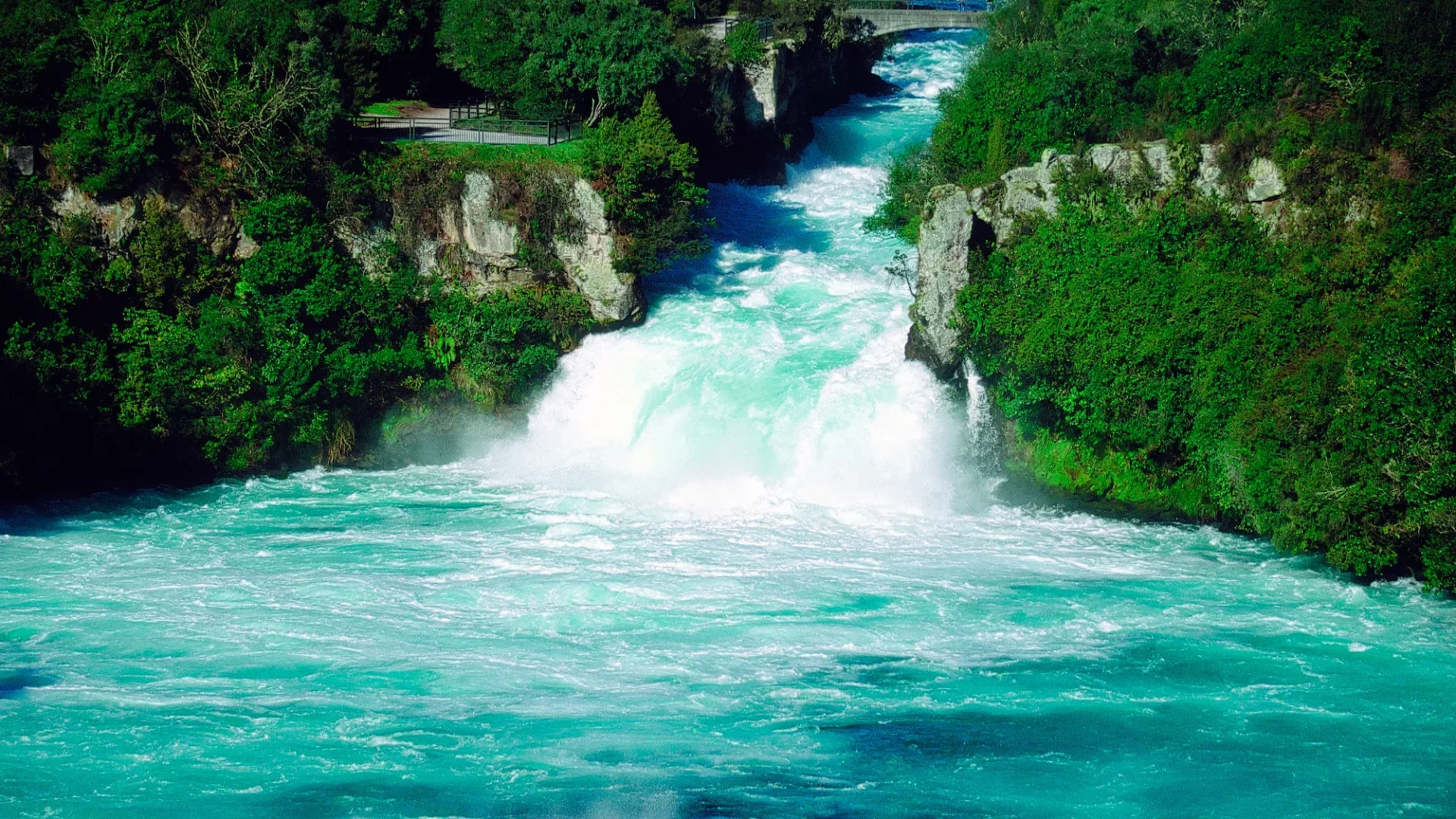 Wairakei Huka Falls nz