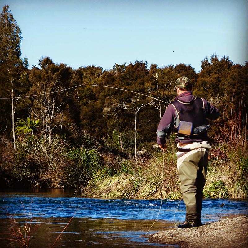 A Fly Fishing Guide With Many Years Of Experience