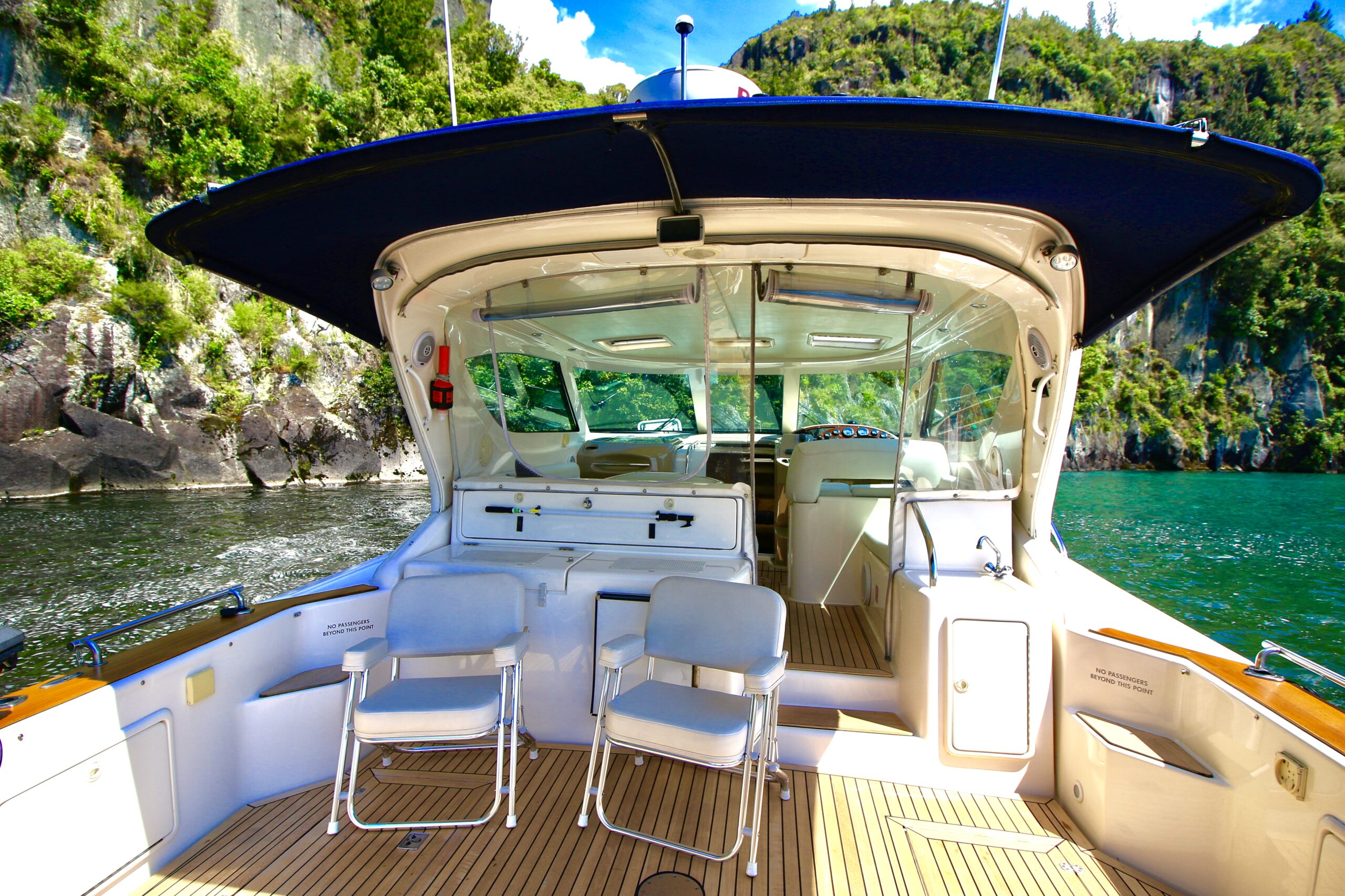 Levante Charter Boat On Lake Taupo