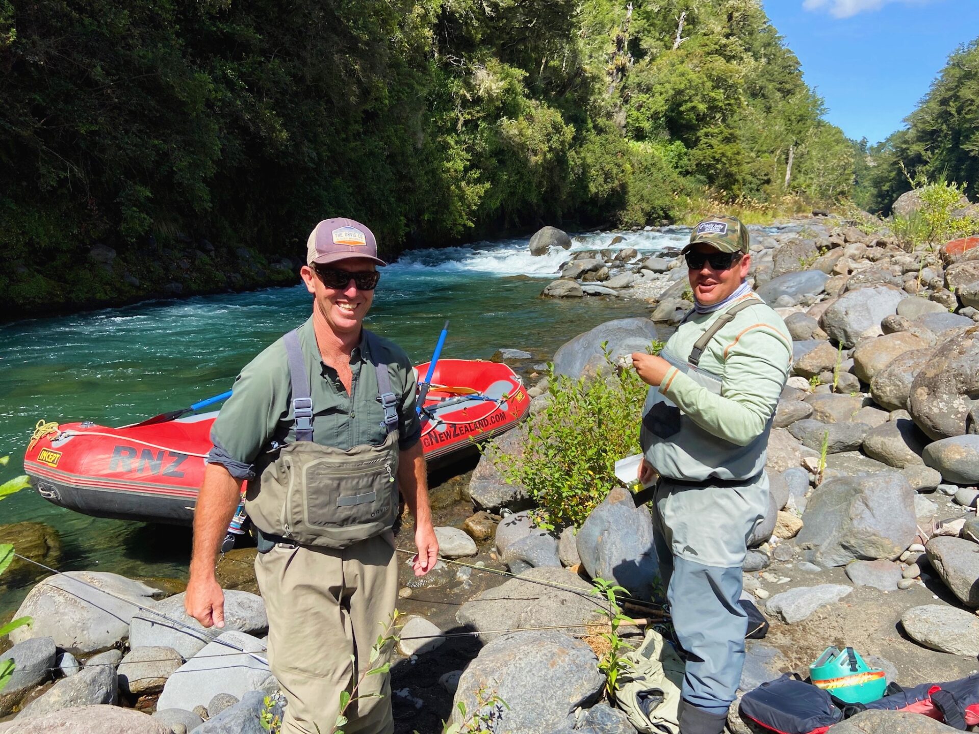 The best fly fishing spots in Tongariro are just a raft trip away with Chris Jolly Outdoors!